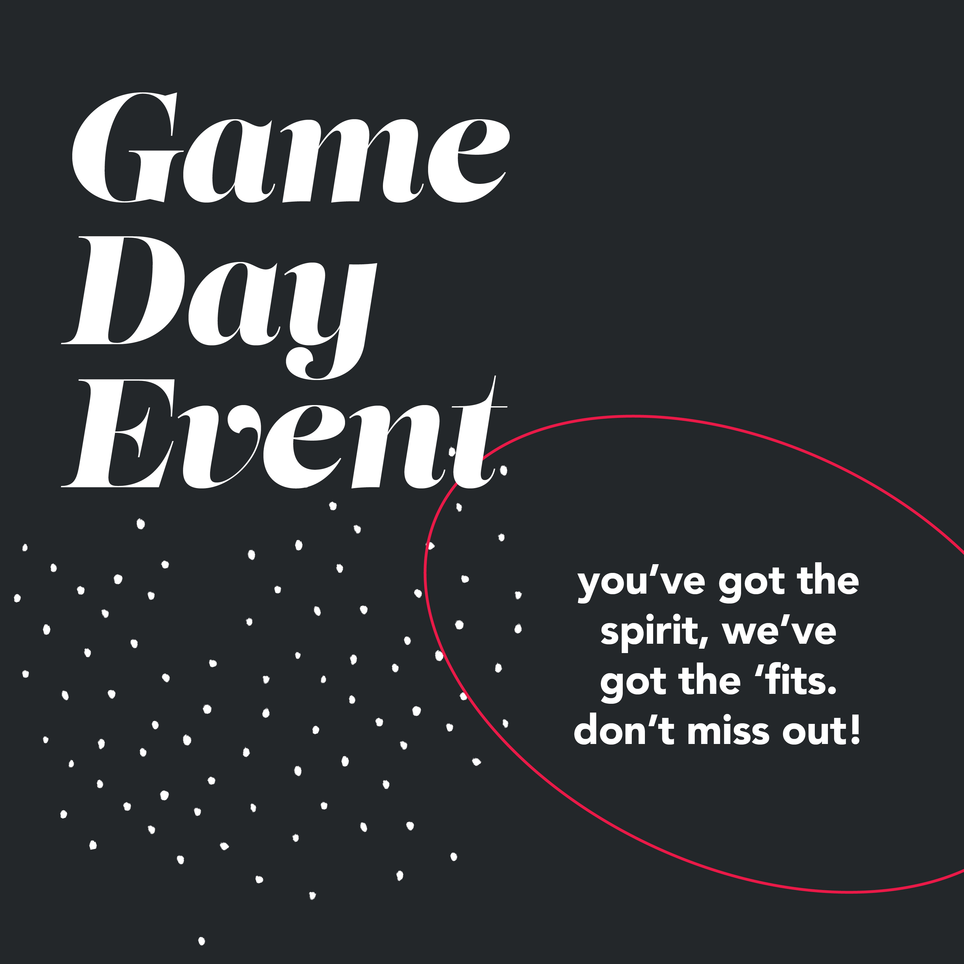 Game-Day Event: August 23rd and 24th